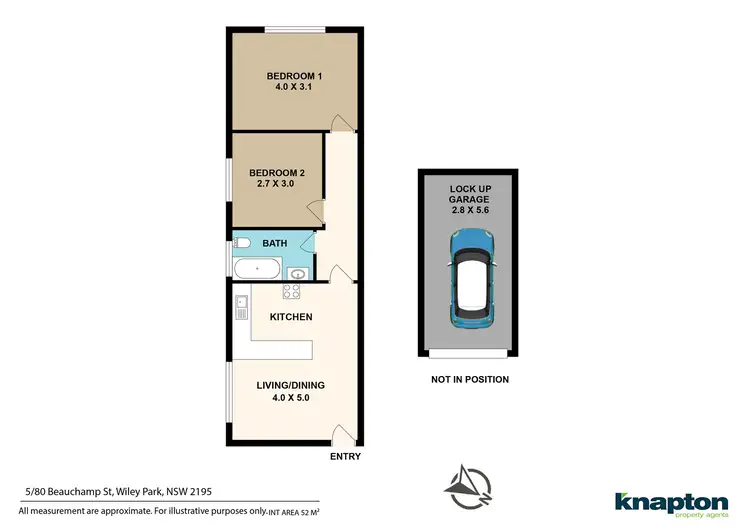 Floorplan of Homely unit listing, 5/80 Beauchamp Street, Punchbowl NSW 2196
