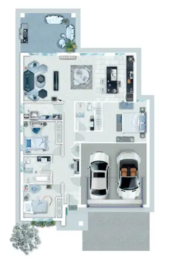 Floorplan of Homely townhouse listing, 2 Tourmaline Drive, Aberglasslyn NSW 2320