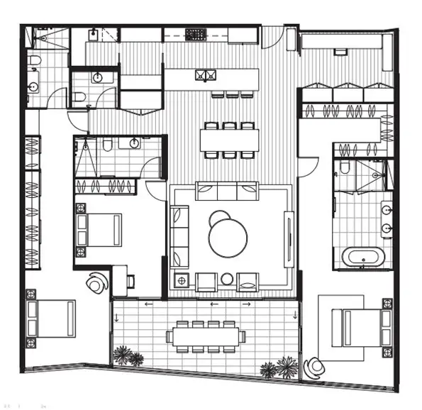 Floorplan of Homely apartment listing, 1602/10-12 Sickle Avenue, Hope Island QLD 4212