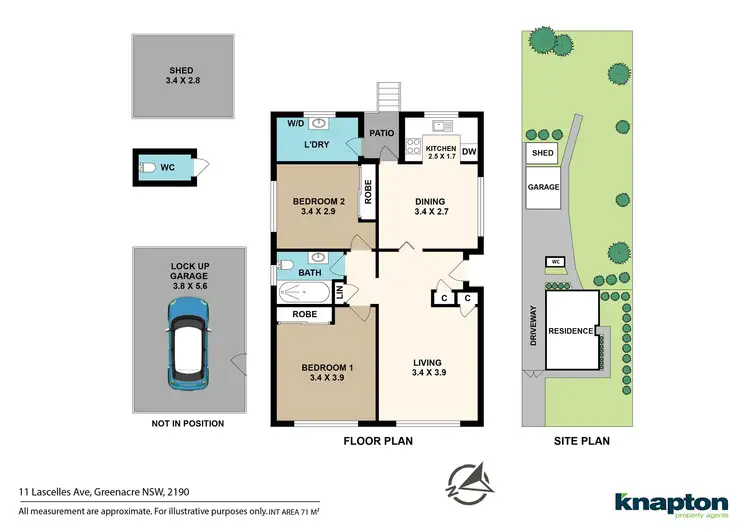 Floorplan of Homely house listing, 11 Lascelles Avenue, Greenacre NSW 2190
