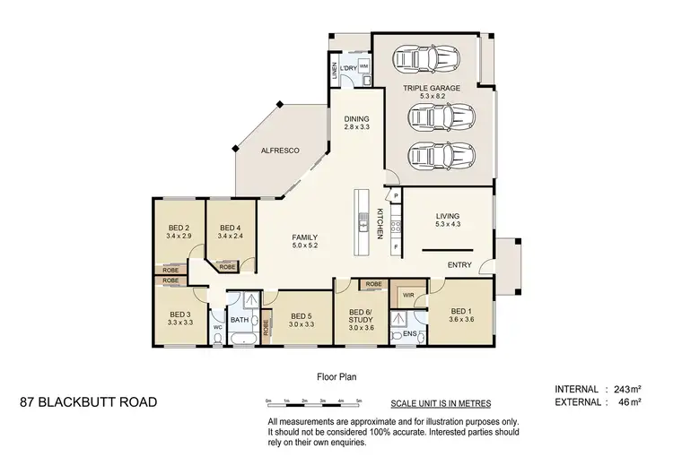 Floorplan of Homely house listing, 87 Blackbutt Court, Cedar Vale QLD 4285