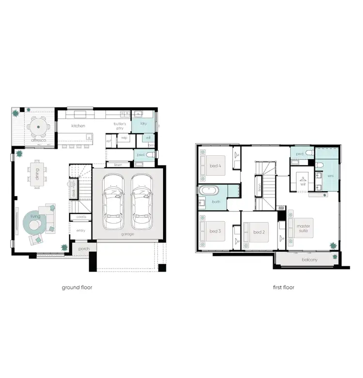 Floorplan of Homely house listing, 61 Senna Ave, Denham Court NSW 2565