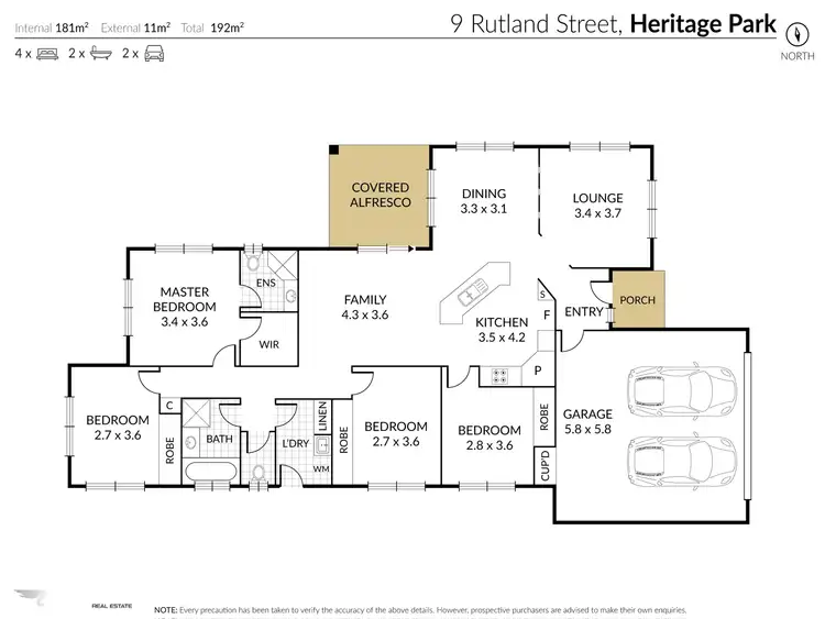 Floorplan of Homely house listing, 9 Rutland Street, Heritage Park QLD 4118