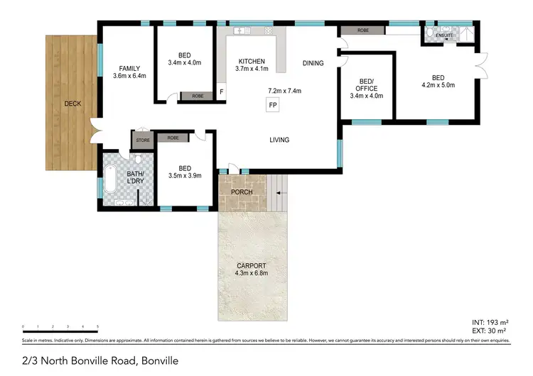 Floorplan of Homely house listing, 2/3 North Bonville Road, Bonville NSW 2450
