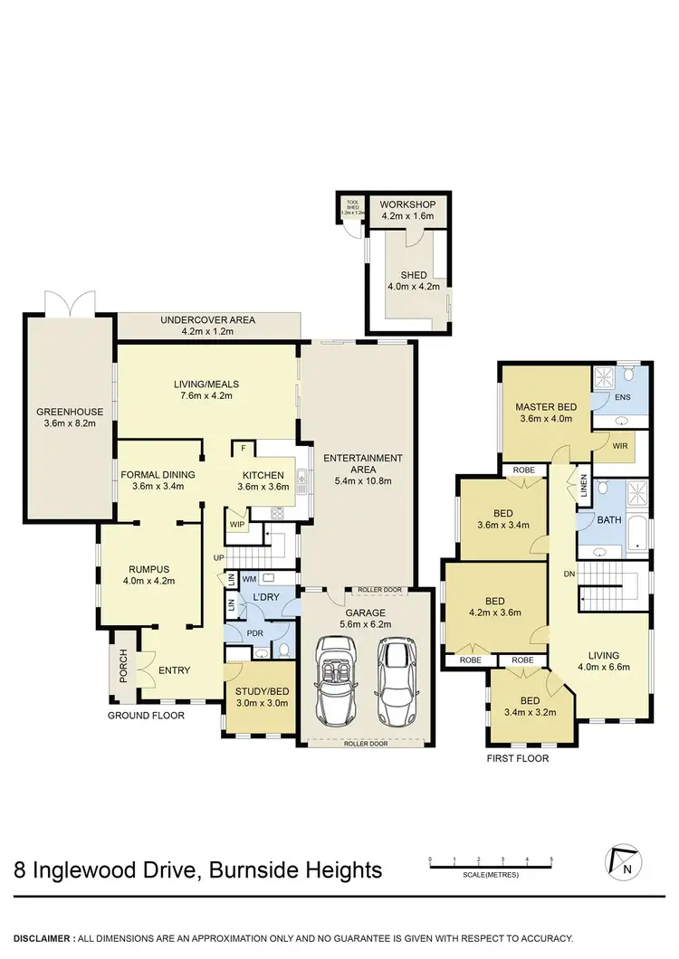 Floorplan of Homely house listing, 8 Inglewood Drive, Burnside Heights VIC 3023