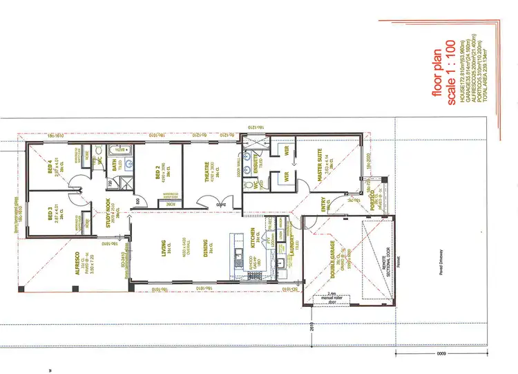 Floorplan of Homely house listing, 24 Driver Link, South Yunderup WA 6208