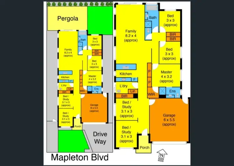 Floorplan of Homely house listing, 44 Mapleton Boulevard, Melton South VIC 3338