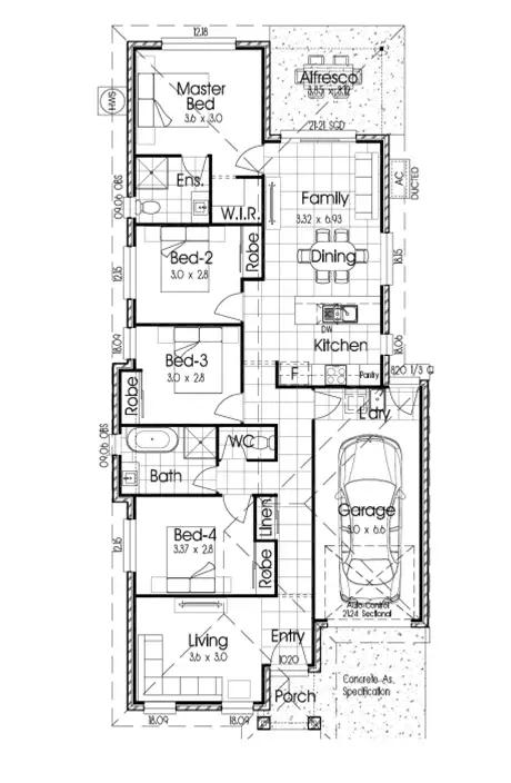 Floorplan of Homely house listing, Lot 8063 Capilano Way, Spring Mountain QLD 4300