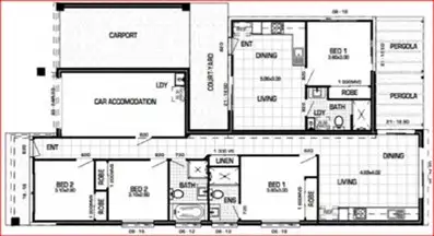 Floorplan of Homely house listing, Lot 560 New Rd, Redbank Plains QLD 4301