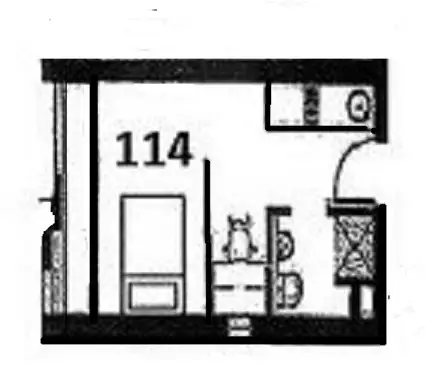 Floorplan of Homely apartment listing, 114/386 Burwood Highway, Burwood East VIC 3151