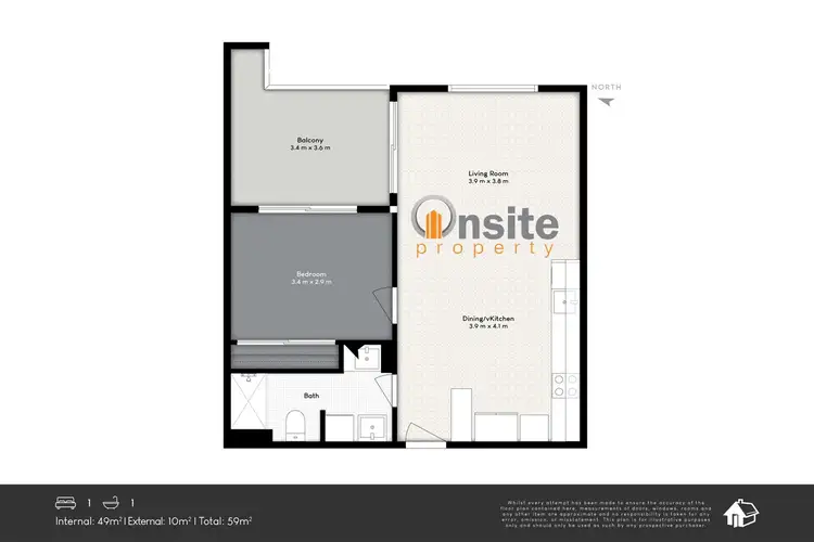 Floorplan of Homely apartment listing, 30/452 Enoggera Rd, Alderley QLD 4051