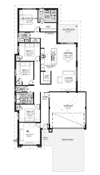 Floorplan of Homely house listing, Lot 7 Catalina Square Estate, Lakelands WA 6180