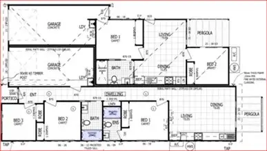 Floorplan of Homely semi-detached listing, L10.bt/L10 Trevi Circuit, Logan Reserve QLD 4133