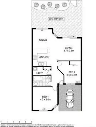 Floorplan of Homely unit listing, 5/14 Forrest Pde, Bakewell NT 832