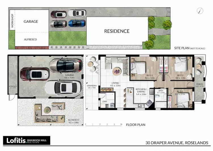 Floorplan of Homely house listing, 30 Draper Ave, Roselands NSW 2196