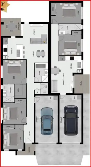 Floorplan of Homely house listing, 111/L111 Limestone Est., Townsville QLD 4810