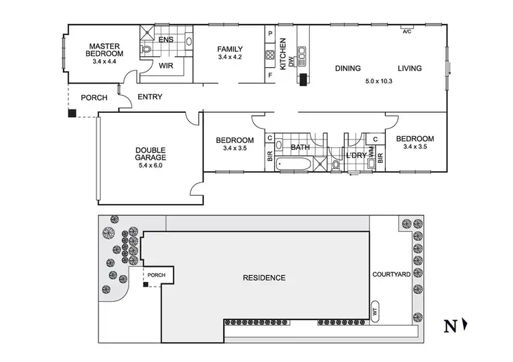 Floorplan of Homely house listing, 9 Fawkner Road, Manor Lakes VIC 3024