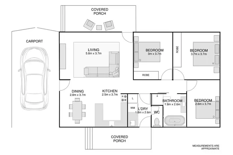 Floorplan of Homely house listing, 31 Hill Street, Gatton QLD 4343