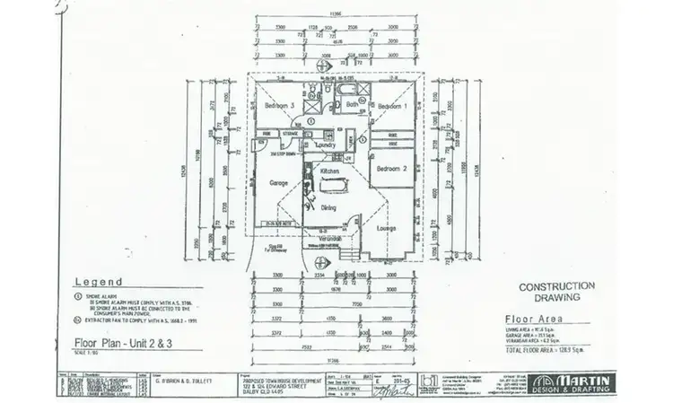 Floorplan of Homely unit listing, Unit 2/122 Edward Street, Dalby QLD 4405