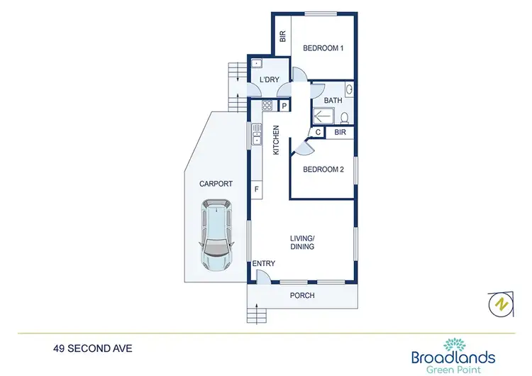 Floorplan of Homely retirement listing, 49 Second Avenue, Green Point NSW 2251