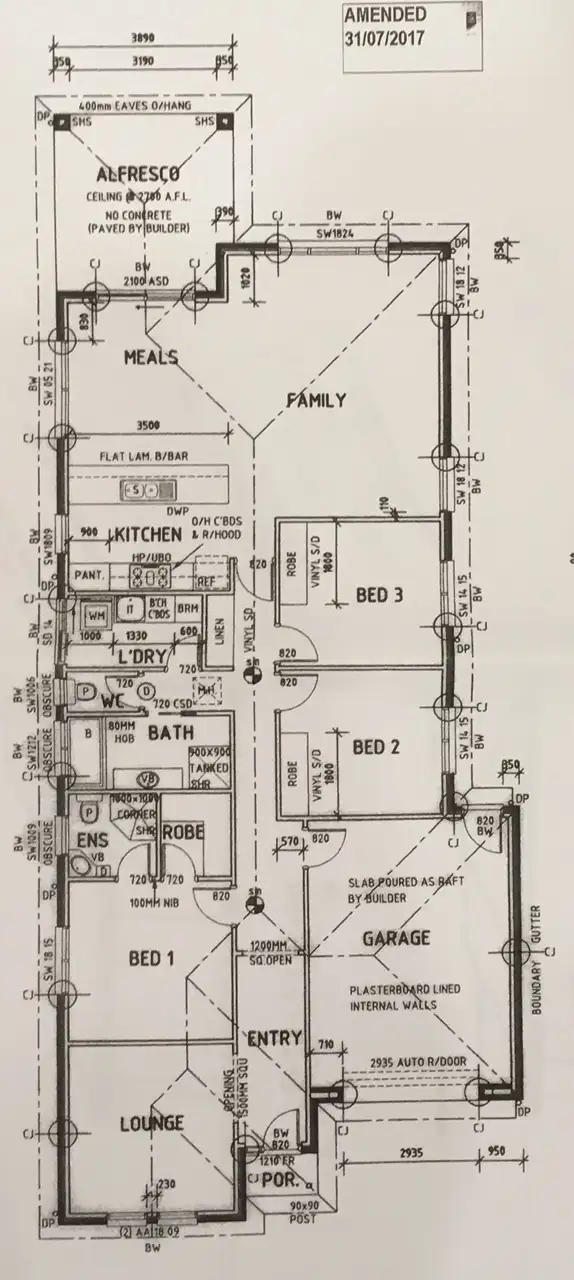 Floorplan of Homely house listing, 1 Cudmore Ct, Melrose Park SA 5039