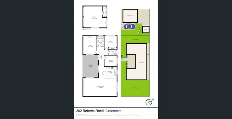 Floorplan of Homely house listing, 202 Roberts Road, Greenacre NSW 2190