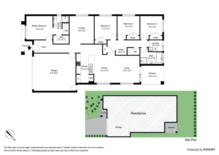 Floorplan of Homely house listing, 25 Aldinga Ave, Point Cook VIC 3030