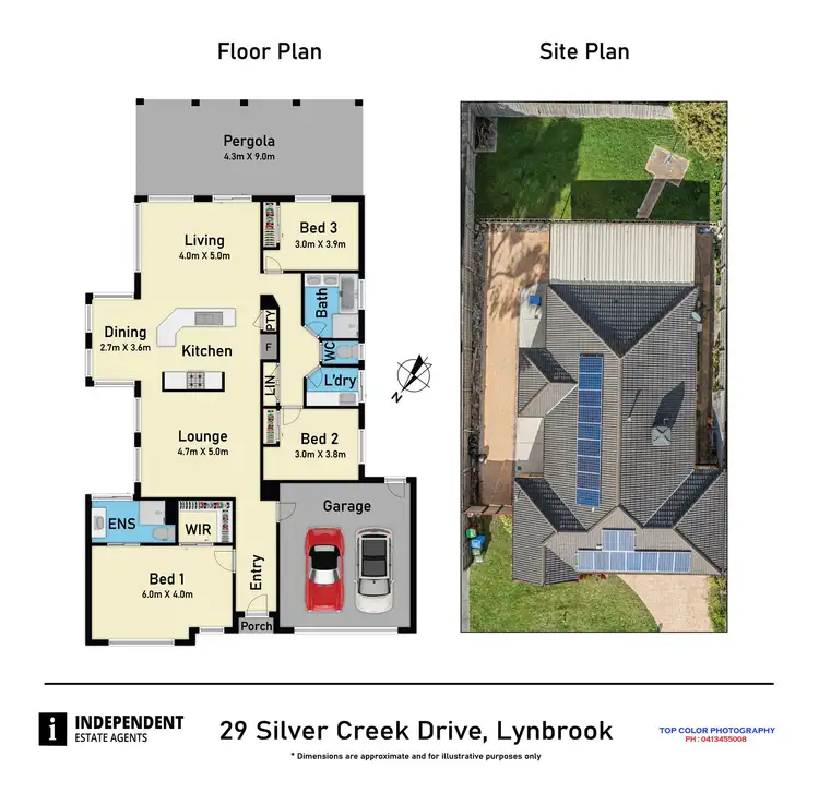 Floorplan of Homely house listing, 29 Silver Creek Drive, Lynbrook VIC 3975