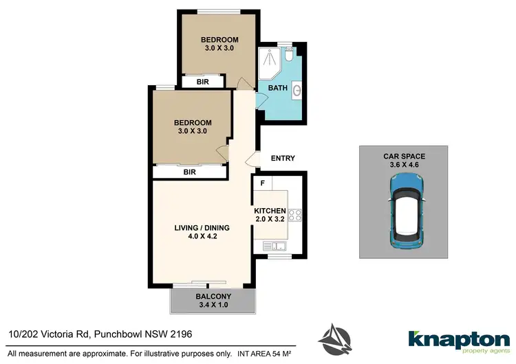 Floorplan of Homely unit listing, 10/202 Victoria Road, Punchbowl NSW 2196