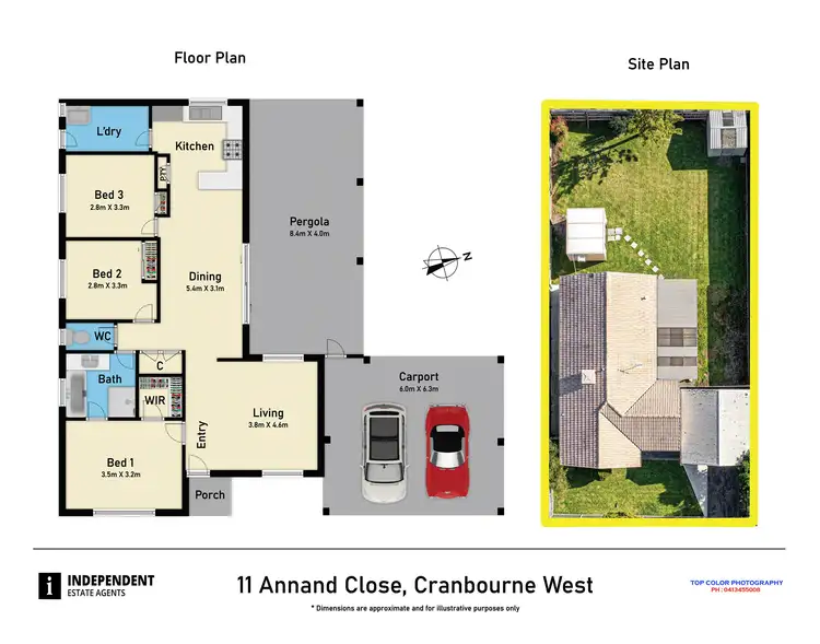 Floorplan of Homely house listing, 11 Annand Close, Cranbourne West VIC 3977