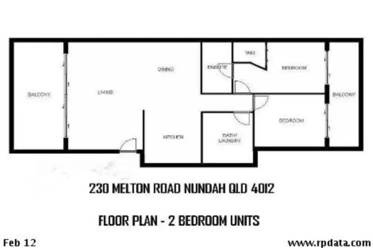 Floorplan of Homely unit listing, 3/35 Hall Street, Chermside QLD 4032