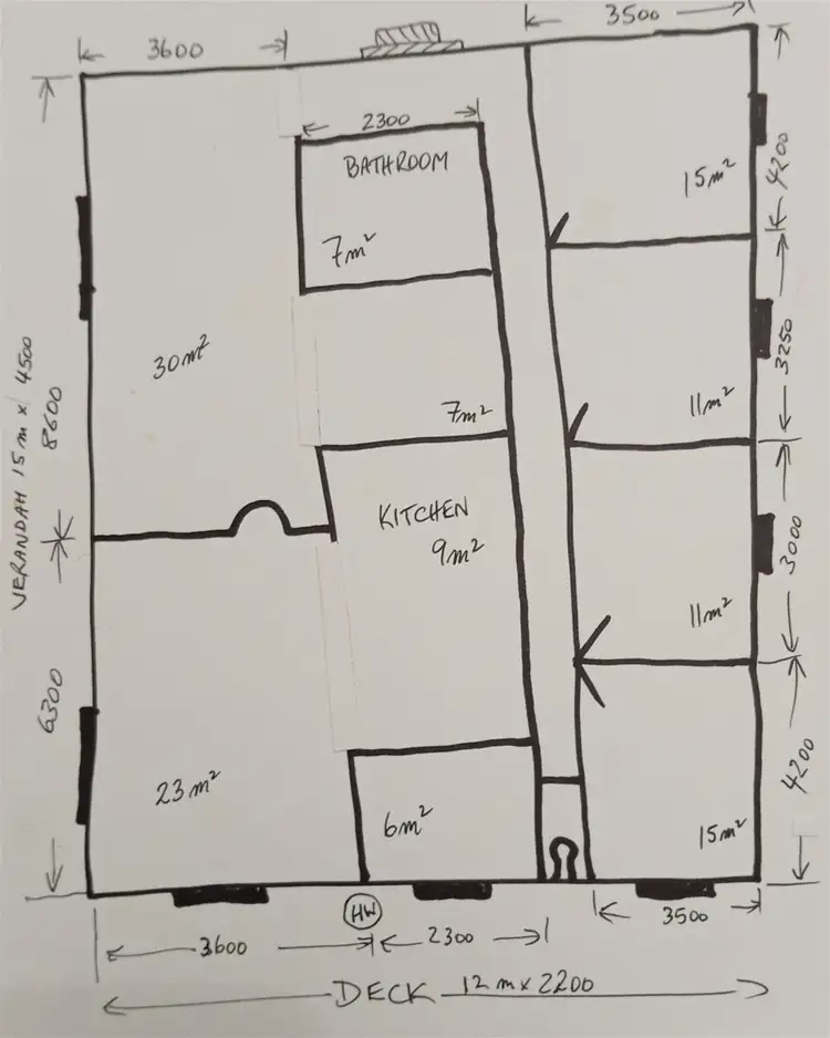 Floorplan of Homely house listing, 26 Warren Crescent, Deception Bay QLD 4508