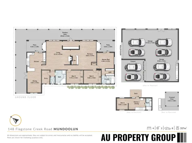 Floorplan of Homely rural property listing, 148 Flagstone Creek Road, Mundoolun QLD 4285