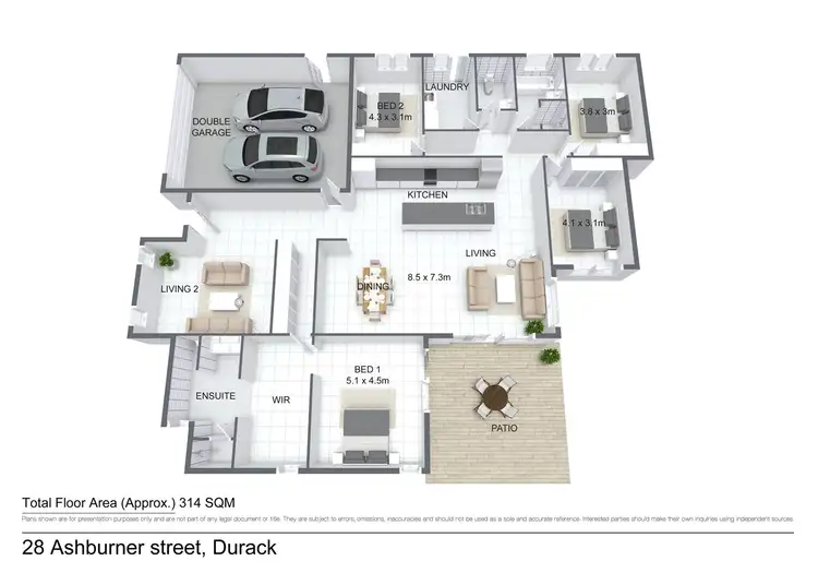 Floorplan of Homely house listing, 28 Ashburner St, Durack NT 830