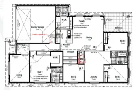 Floorplan of Homely house listing, Lot 1/50 Greenacre Drive, Tahmoor NSW 2573