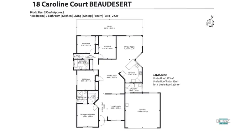 Floorplan of Homely house listing, 18 Caroline Court, Beaudesert QLD 4285