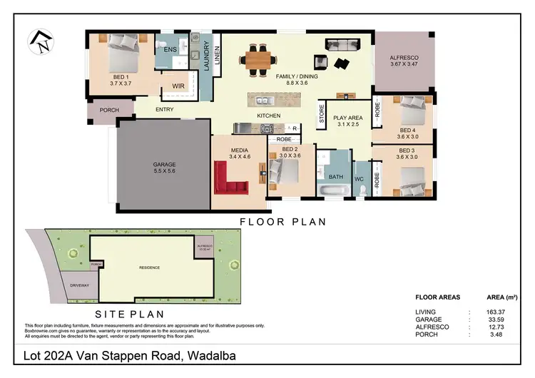 Floorplan of Homely house listing, Address available on request