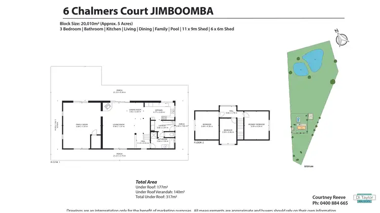 Floorplan of Homely house listing, 6 Chalmers Court, Jimboomba QLD 4280