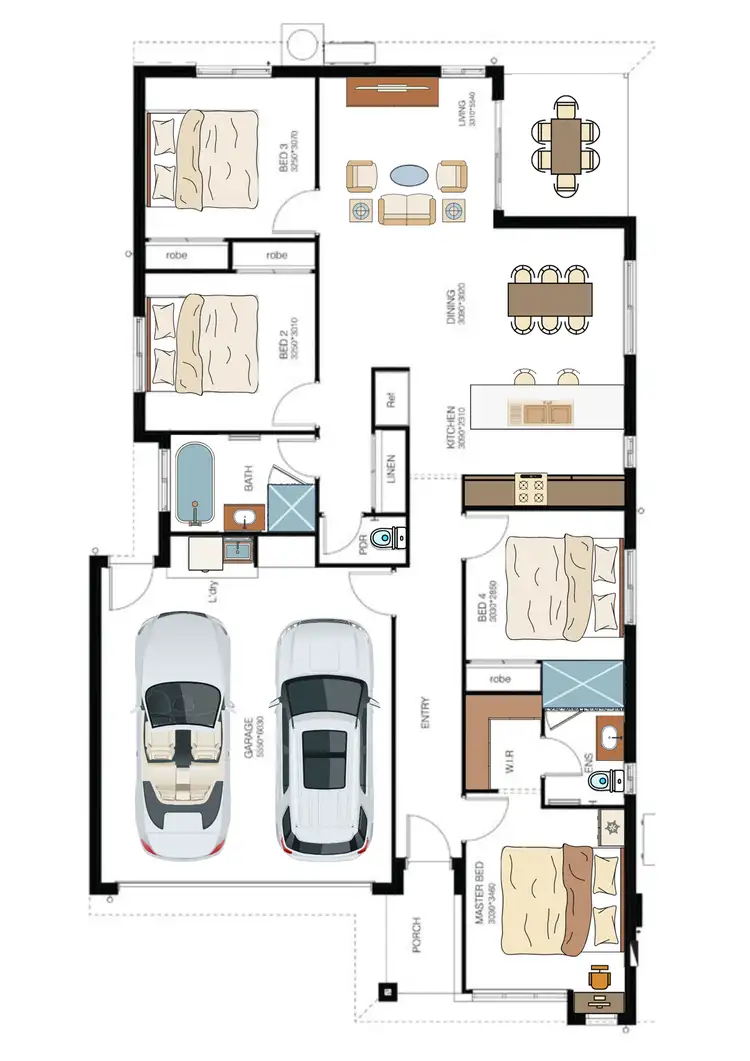 Floorplan of Homely house listing, 36 Aaron Circuit, Browns Plains QLD 4118