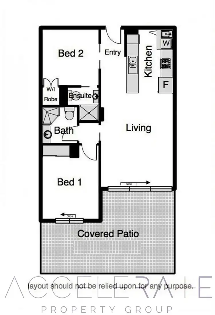 Floorplan of Homely unit listing, 3207/141 Campbell Street, Bowen Hills QLD 4006