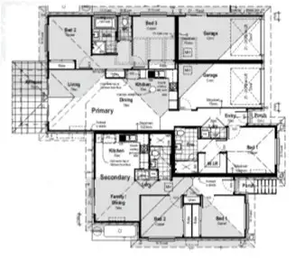 Floorplan of Homely house listing, Lot 15 Fields Way, Elermore Vale NSW 2287