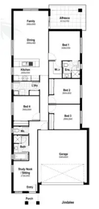 Floorplan of Homely house listing, Lot 79/31 Langdon Street, Cleveland QLD 4163