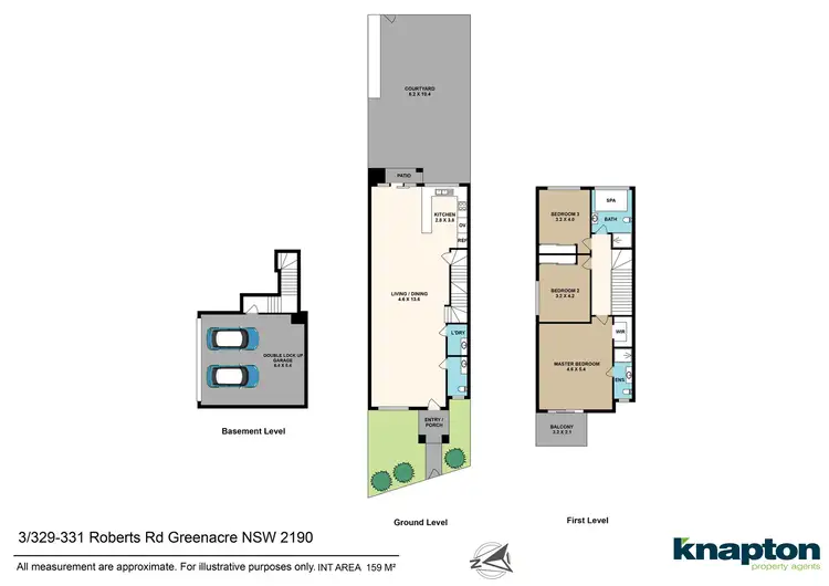 Floorplan of Homely house listing, 3/329 Roberts Road, Greenacre NSW 2190