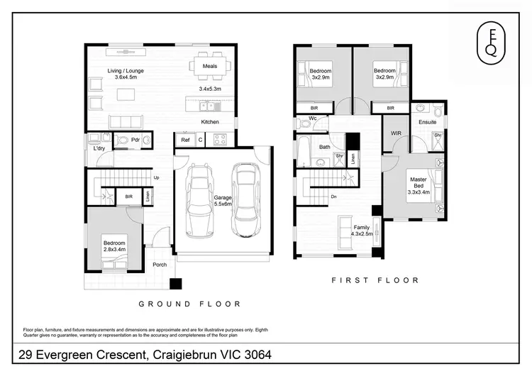 Floorplan of Homely house listing, 29 Evergreen Crescent, Craigieburn VIC 3064