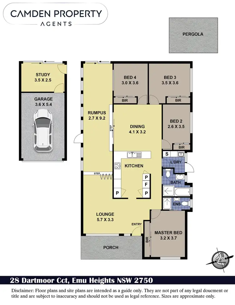 Floorplan of Homely house listing, 28 Dartmoor Circuit, Emu Heights NSW 2750