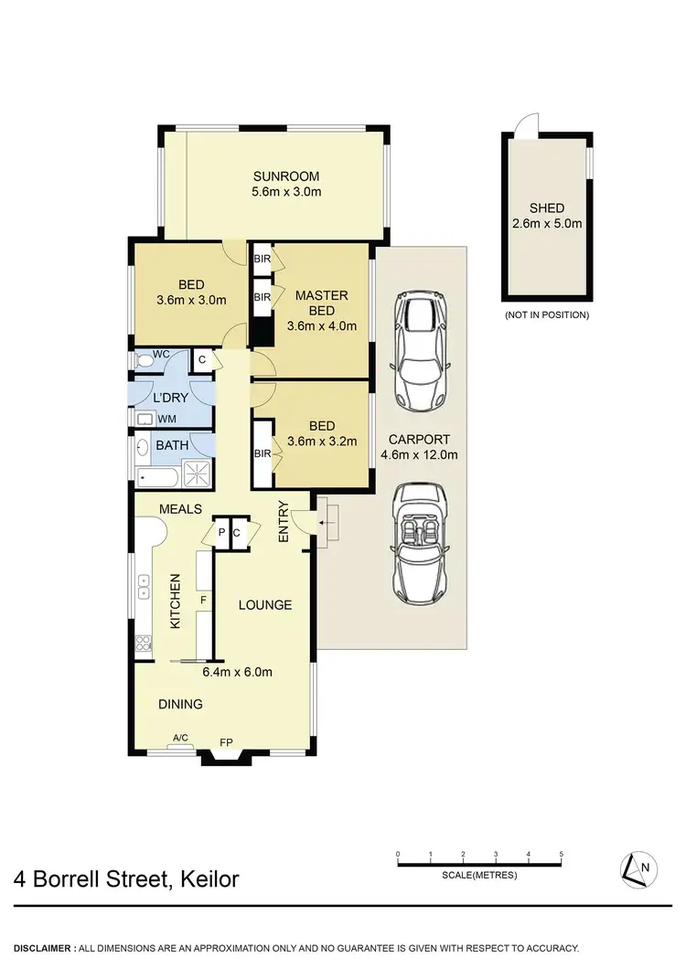 Floorplan of Homely house listing, 4 Borrell Street, Keilor VIC 3036