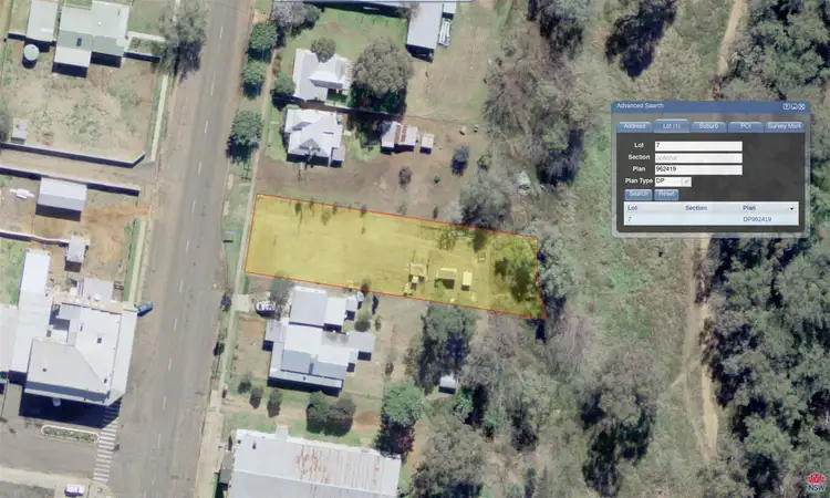 Floorplan of Homely land listing, 32 Narren street, Baradine NSW 2396