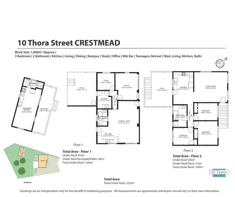 Floorplan of Homely house listing, 10 Thora Street, Crestmead QLD 4132