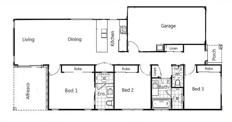Floorplan of Homely house listing, 72 Elder Parade, Collingwood Park QLD 4301