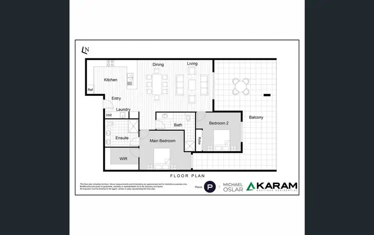 Floorplan of Homely apartment listing, 31/174-176 Mein Street, Scarborough QLD 4020